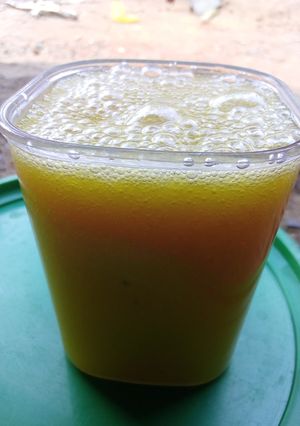 A picture of Jack fruit juice.