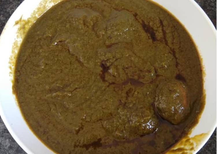 Malai Kofta with Palak Gravy