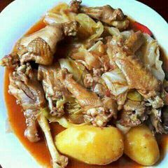 Chicken stew A picture of Chicken stew.