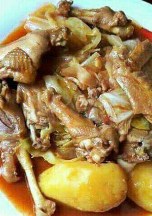 A picture of Chicken stew.