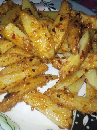 Recipe Kentang goreng renyah masala which So Delicious