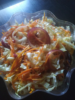 A picture of Buttered salad.