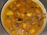 A picture of chole paneer masala