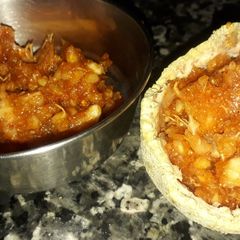 A picture of Wood apple chutney.
