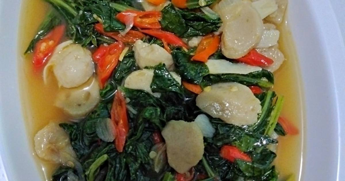 603 resep  tumis pokcoy bakso  enak dan sederhana ala 