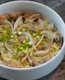 Nghêu hấp trứng