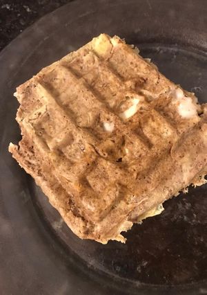 Una foto de Wafles de atún