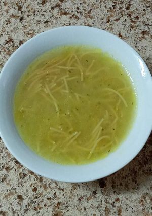 صورة لوصفة شوربه شعيرية ❤