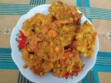 Bakwan jagung udang ngumpet