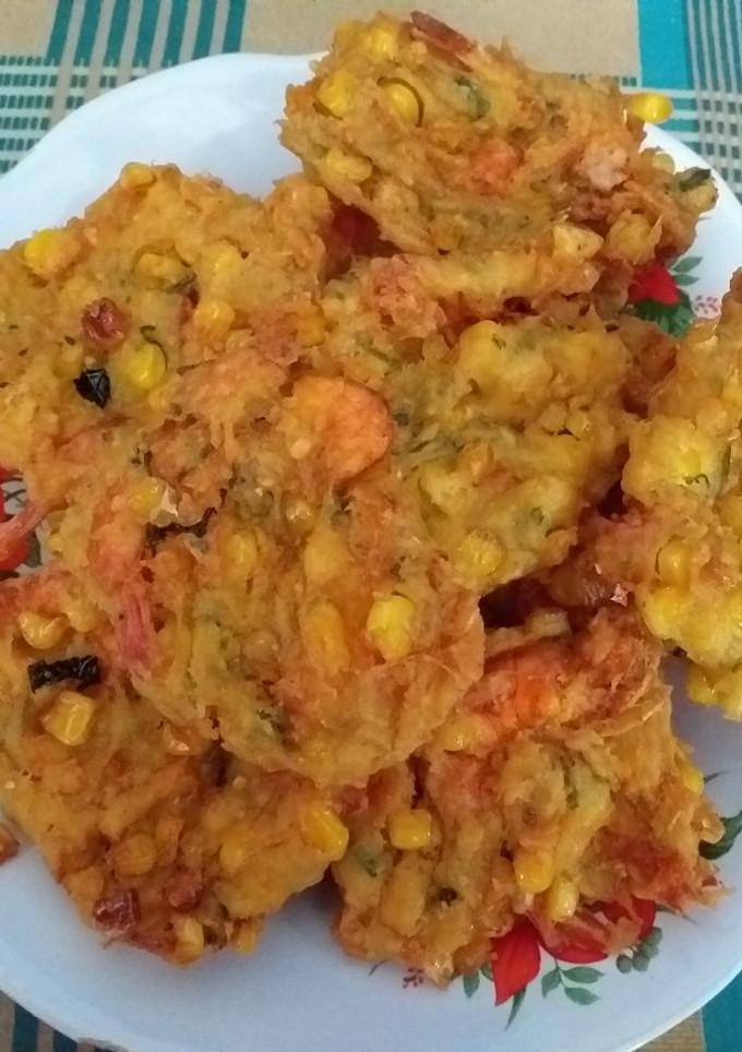 Foto resep Bakwan jagung udang ngumpet