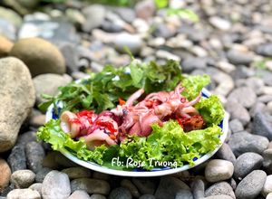 Hình của món Mực Tươi Ram Tỏi Ớt.