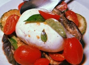 Foto de Salada de Legumes e Mozzarella de Bufala