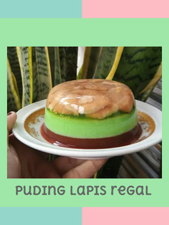 Foto resep Puding lapis regal