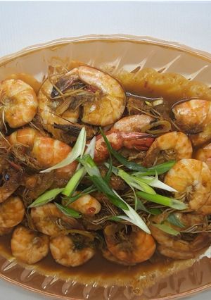 Foto resep Udang Saos Padang ala resto