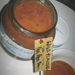 A picture of Homemade Peri Peri sauce.