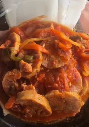 Una foto de Chorizo a la portuguesa