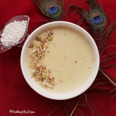 A picture of Sabudana Kheer.