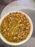 Frijoles guisados con vegetales