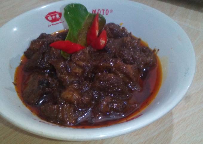 Resep Rendang Daging Sapi #FestivalResepAsia#Indonesia#Minang oleh Dian