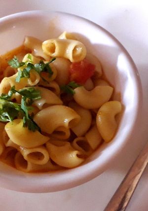 A picture of Tomato macaroni.