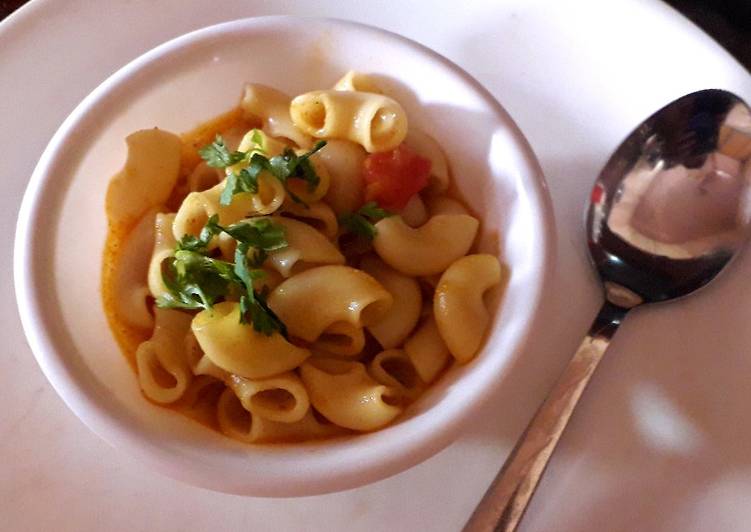 Simple Way to Make Quick Tomato macaroni