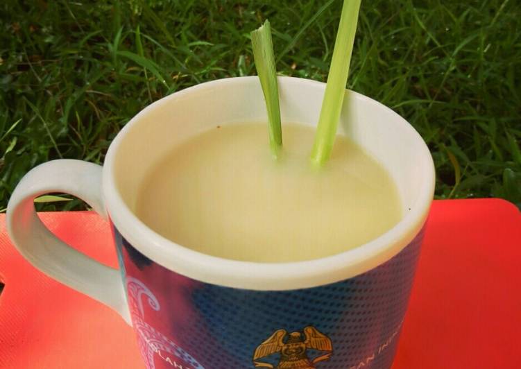 Wedang susu jahe Simpel