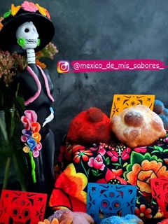 Una foto de 🏵️ PAN DE MUERTO 💀