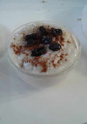 Una foto de Arroz con leche tradicional
