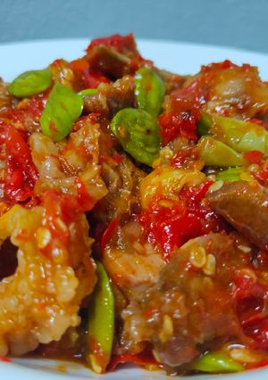 Foto resep Oseng Mercon Tetelan Sapi Khas Jogja