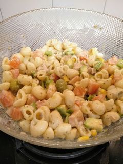 Una foto de Ensalada de pasta
