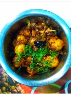 உருளைக்கிழங்கு காரக்கறி செய்முறை முக்கிய புகைப்படம்