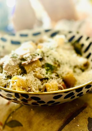 Une photo de Rigatoni, Crevettes et Mascarpone