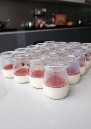 Hình của món Panna cotta.