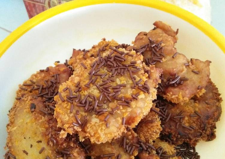 Pisang Crispy Coklat