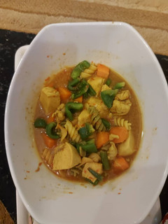 Miyar Pasta da carrot ainihin hoton girkin