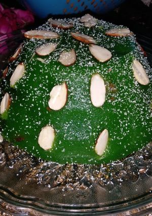 A picture of Chash wala green halwa.