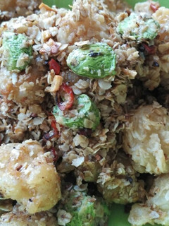 Foto resep Udang Kriuk Oat Petai