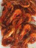 Gamba roja a la plancha