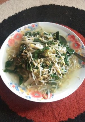 Foto resep Sayur katuk + toge