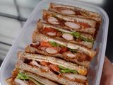 Sandwich Ayam Barbeque 🥪