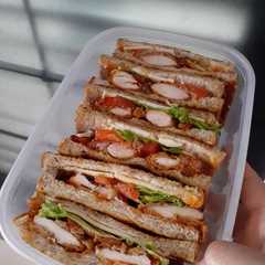 รูปของ Sandwich Ayam Barbeque 🥪