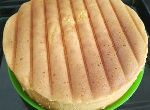 Foto resep Basic Kue Tart: Vanilla Sponge Cake