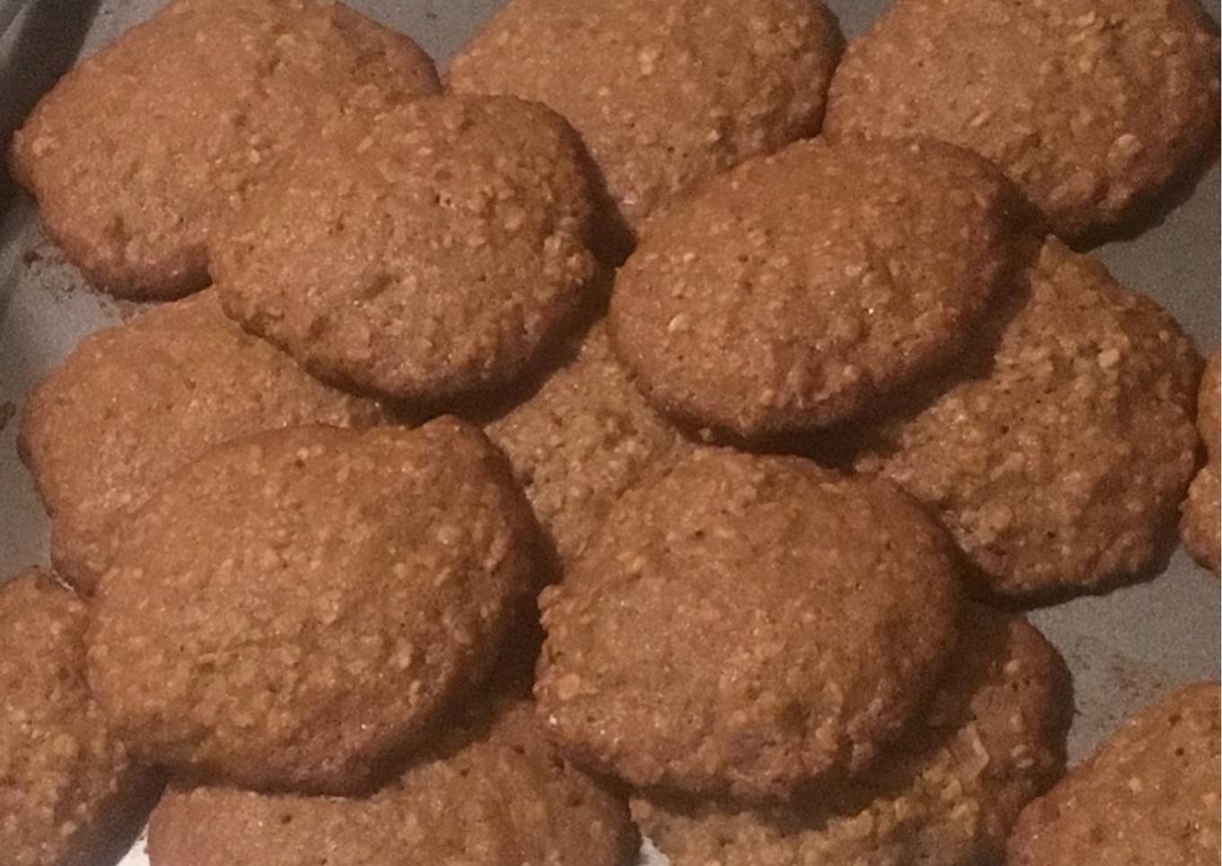 Galletas de avena con manzana y canela