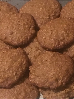 Una foto de Galletas de avena con manzana y canela