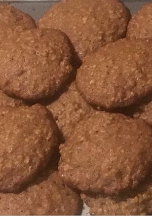Una foto de Galletas de avena con manzana y canela