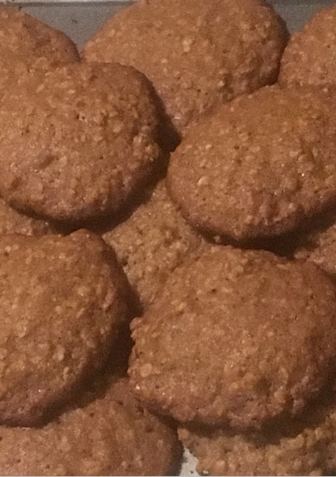 Una foto de Galletas de avena con manzana y canela