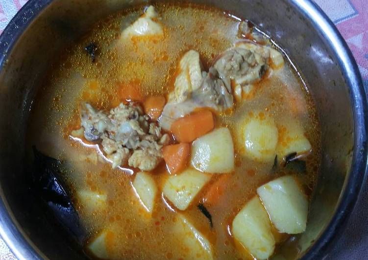 Bagaimana Membuat Gule ayam tanpa santan Anti Gagal