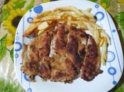 Une photo de escalope pané