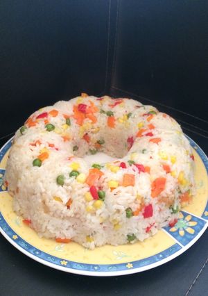 Una foto de Arroz primaveral 🌈