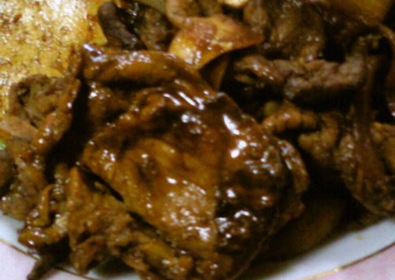 Firm Tofu & Pork Stir-Fried with Ginger